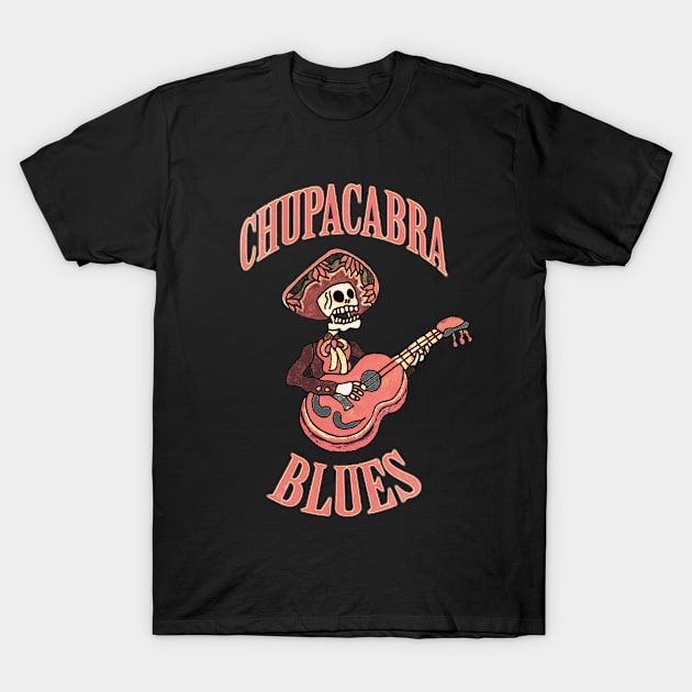 Chupacabra Blues Vintage T-Shirt by CosmicAngerDesign